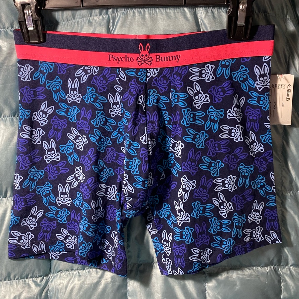 NWT Mens Psycho Bunny boxer briefs Grey Various sizes. Retail $28